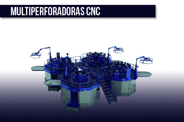 Multiperforadoras CNC